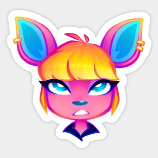 Fuchsia Sticker